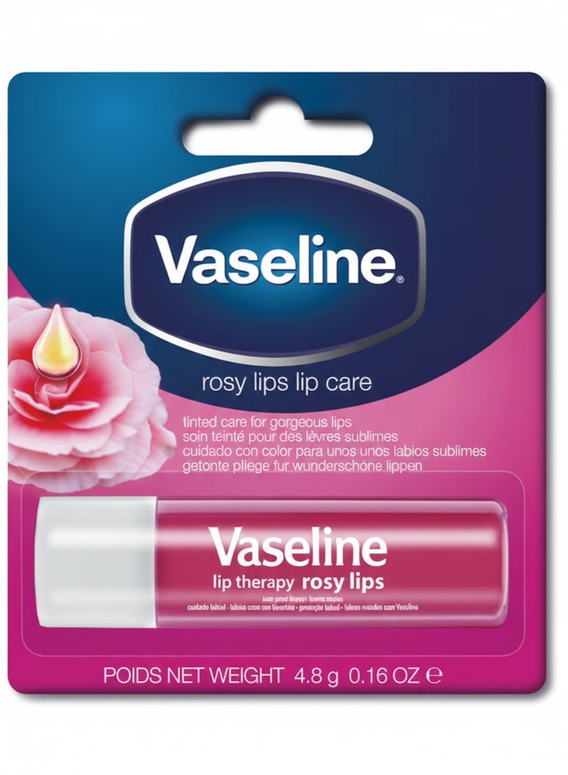 Vaseline Rosy Lips, Lip Care Red 4.8grams